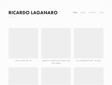 Tablet Screenshot of laganaro.com